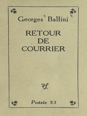 cover image of Retour de courrier